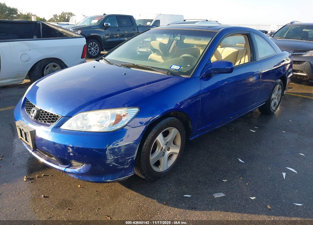 2005 HONDA CIVIC EX VIN: 1HGEM21955L060253