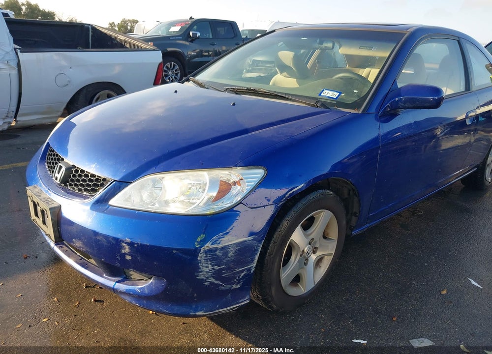 2005 HONDA CIVIC EX VIN: 1HGEM21955L060253