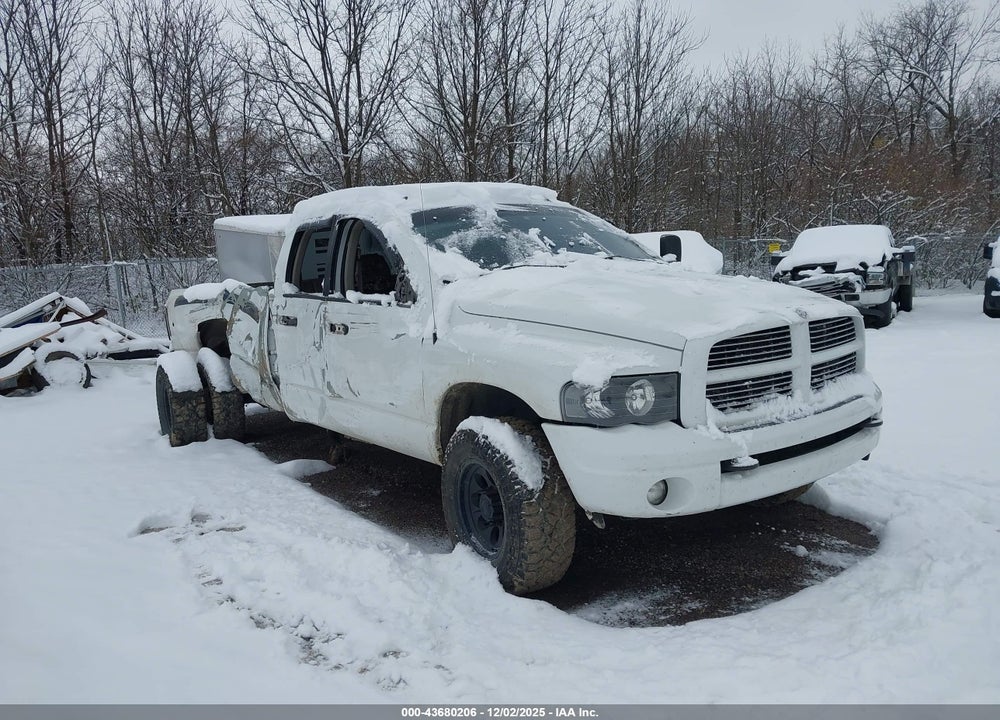 2003 DODGE RAM 3500 SLT/LARAMIE/ST VIN: 3D7MU48CX3G831913