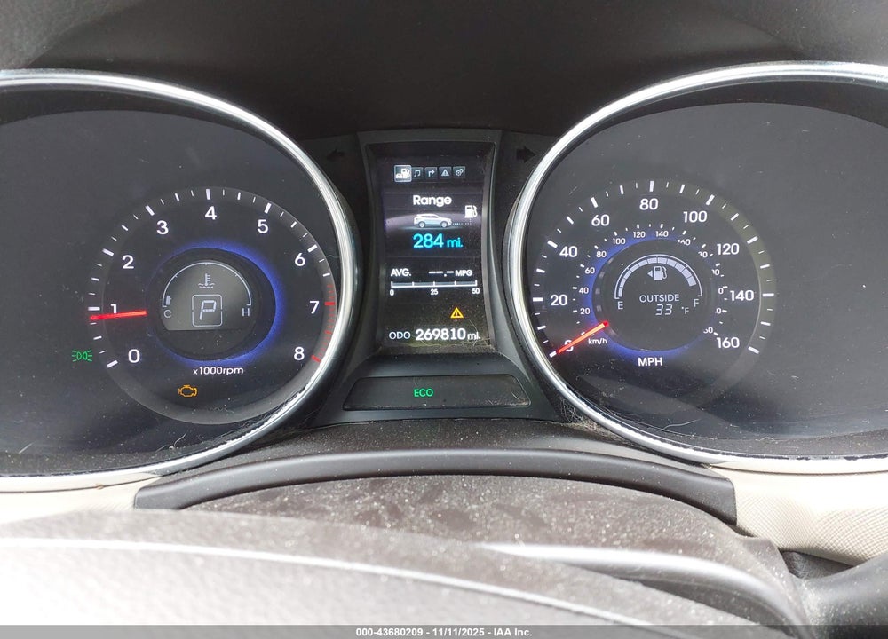 2014 HYUNDAI SANTA FE SPORT 2.0L TURBO VIN: 5XYZWDLA8EG174613