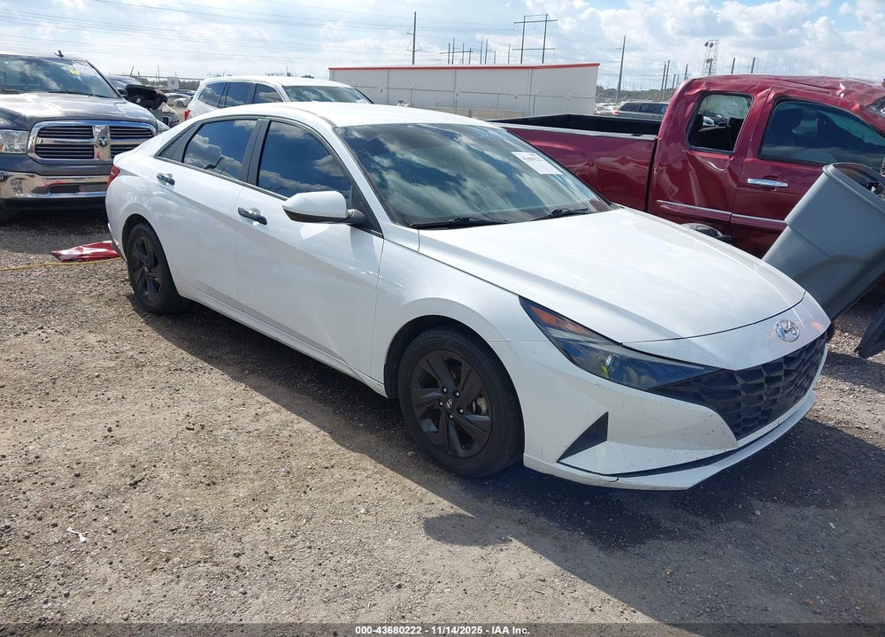 2021 HYUNDAI ELANTRA SEL VIN: 5NPLS4AG9MH044324