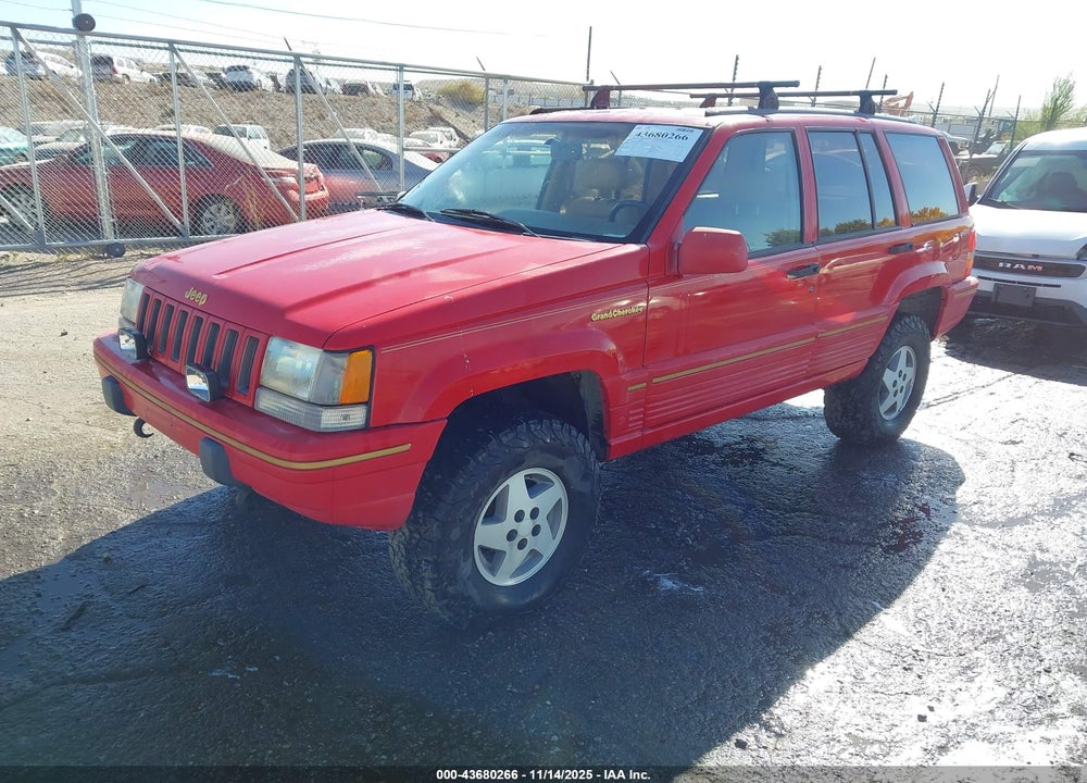 1993 JEEP GRAND CHEROKEE LIMITED VIN: 1J4GZ78Y0PC592462