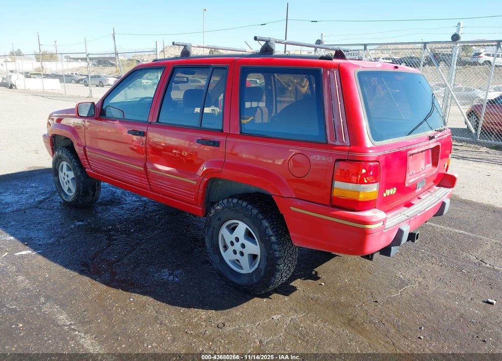 1993 JEEP GRAND CHEROKEE LIMITED VIN: 1J4GZ78Y0PC592462