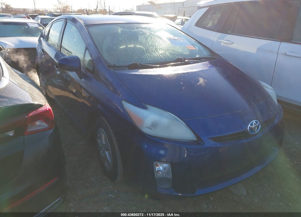 2011 TOYOTA PRIUS THREE VIN: JTDKN3DU4B5324504