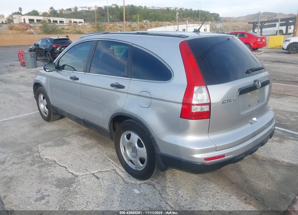 2010 HONDA CR-V LX VIN: 5J6RE3H38AL014442