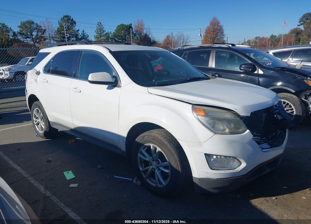 2016 CHEVROLET EQUINOX LT VIN: 2GNALCEKXG1108252