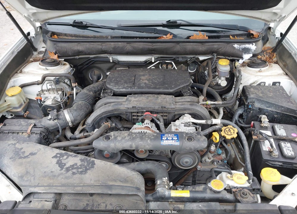 2012 SUBARU LEGACY VIN: 4S3BMBC60C3038341