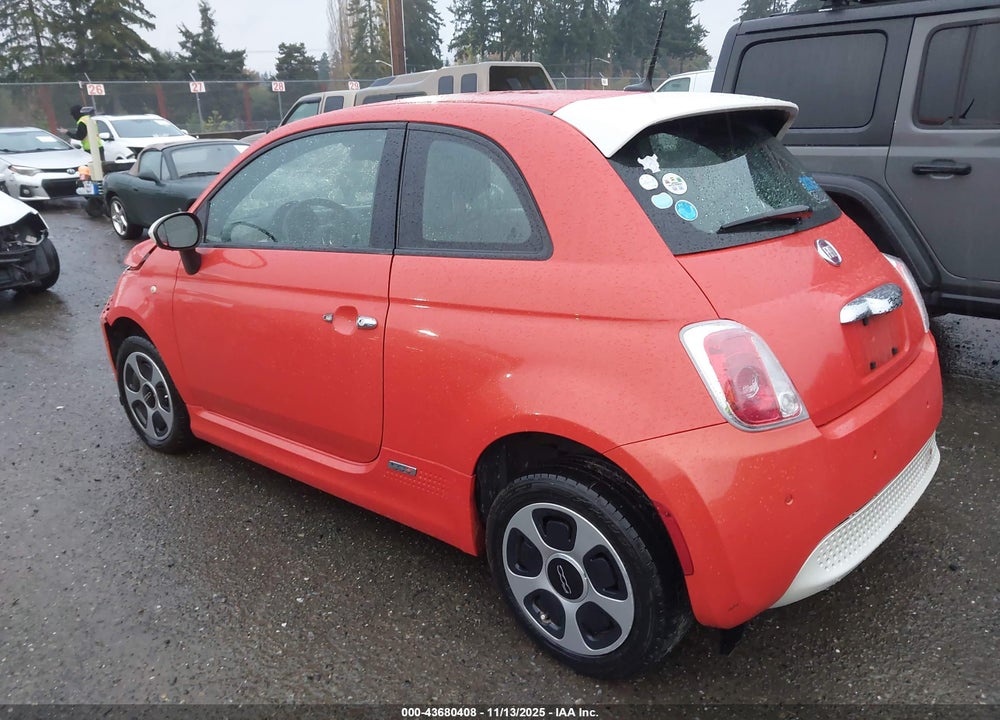 2015 FIAT 500E BATTERY ELECTRIC VIN: 3C3CFFGE4FT507130
