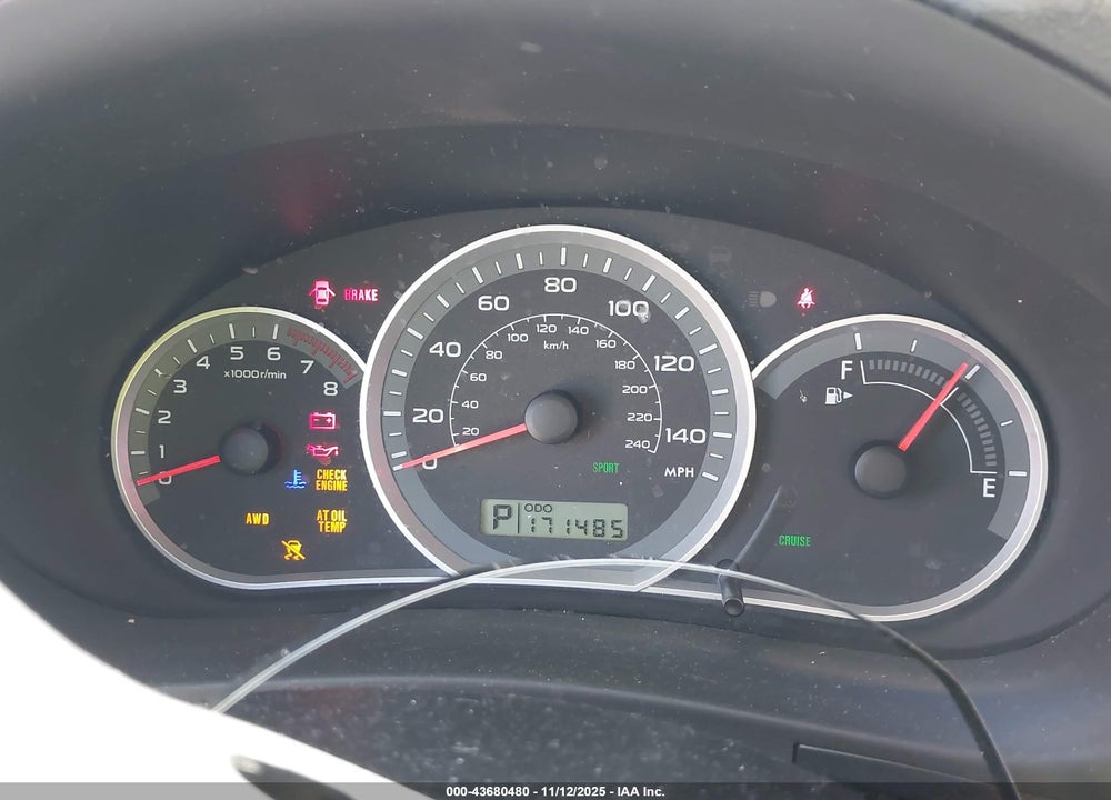2010 SUBARU IMPREZA 2.5I VIN: JF1GE6A64AH510706