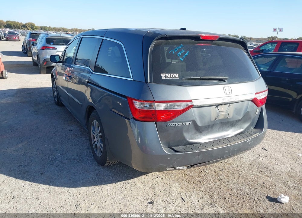 2012 HONDA ODYSSEY EX-L VIN: 5FNRL5H69CB025781