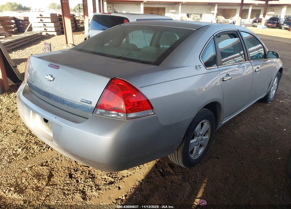 2008 CHEVROLET IMPALA LT VIN: 2G1WT55K281243651