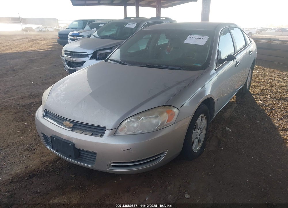 2008 CHEVROLET IMPALA LT VIN: 2G1WT55K281243651