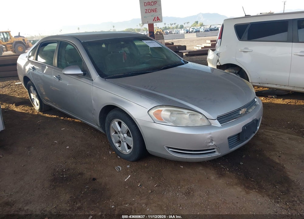 2008 CHEVROLET IMPALA LT VIN: 2G1WT55K281243651