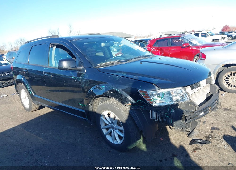 2016 DODGE JOURNEY SXT VIN: 3C4PDCBB7GT101486