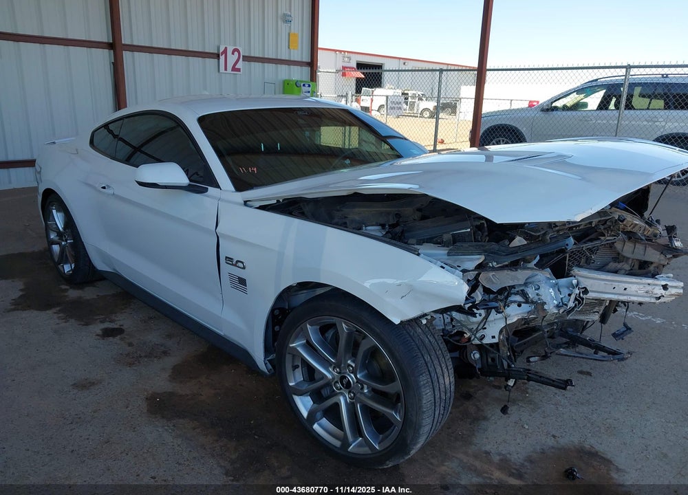 2022 FORD MUSTANG GT PREMIUM FASTBACK VIN: 1FA6P8CF0N5147147
