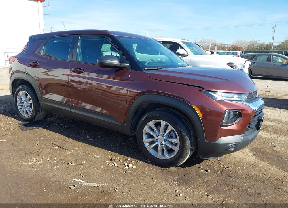 2022 CHEVROLET TRAILBLAZER FWD LS VIN: KL79MMS25NB092510