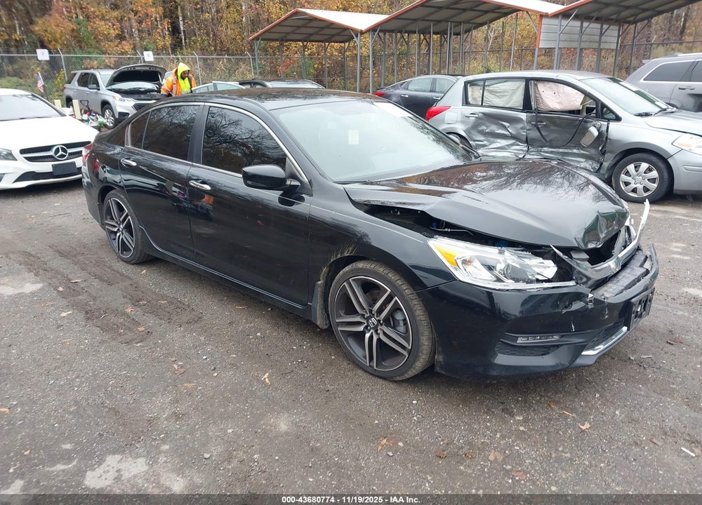 2017 HONDA ACCORD SPORT SE VIN: 1HGCR2F14HA021648