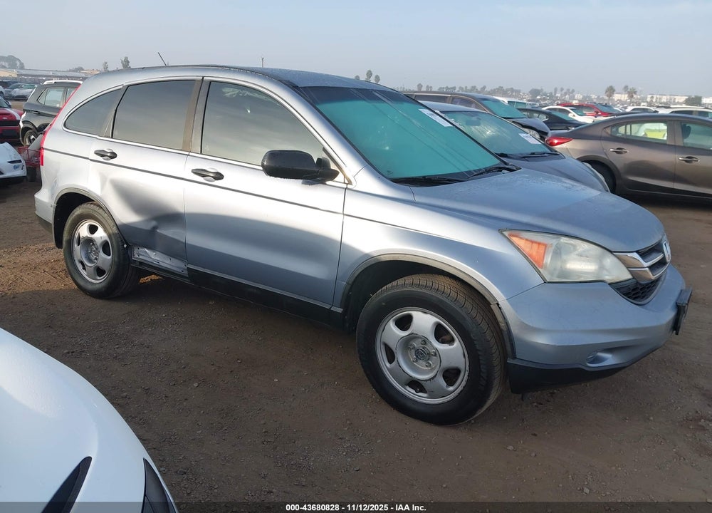2011 HONDA CR-V LX VIN: 5J6RE4H37BL109890
