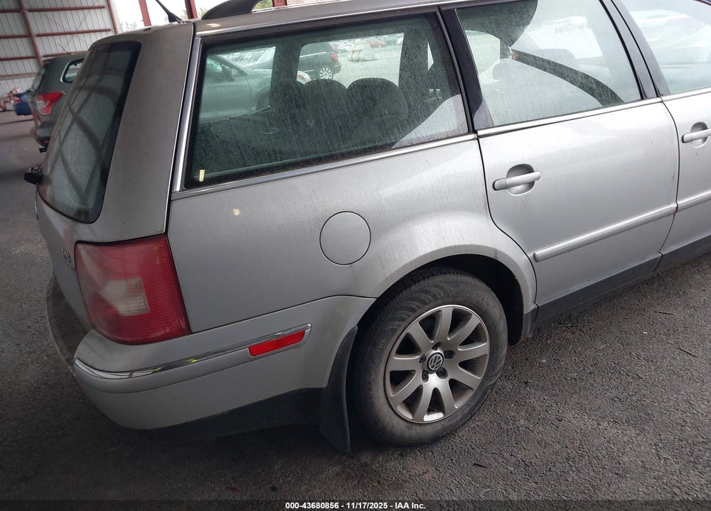 2003 VOLKSWAGEN PASSAT GLS V6 VIN: WVWVH63B63E161944