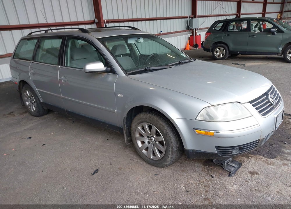 2003 VOLKSWAGEN PASSAT GLS V6 VIN: WVWVH63B63E161944