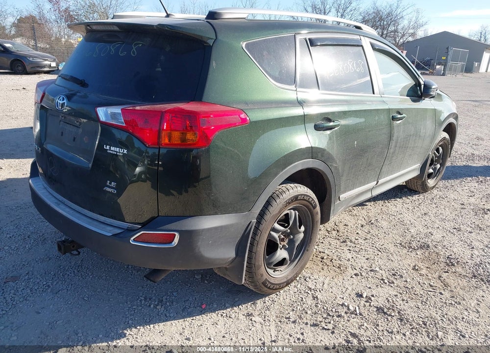 2013 TOYOTA RAV4 LE VIN: 2T3BFREV3DW070111