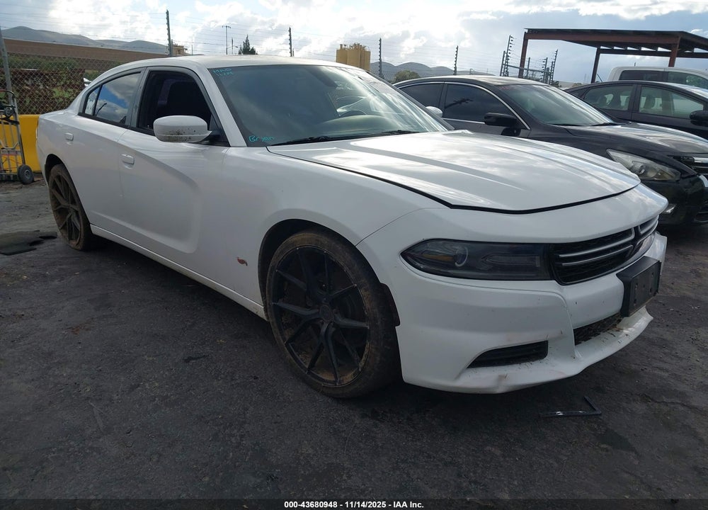 2015 DODGE CHARGER SE VIN: 2C3CDXBG5FH752774