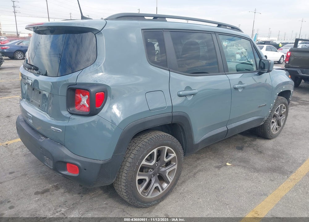 2018 JEEP RENEGADE LATITUDE 4X4 VIN: ZACCJBBB1JPH10699