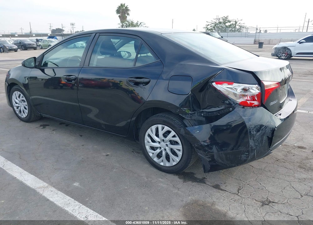 2017 TOYOTA COROLLA LE VIN: 2T1BURHE7HC859282
