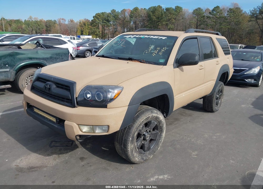 2004 TOYOTA 4RUNNER SR5 V6 VIN: JTEZU14R748012529