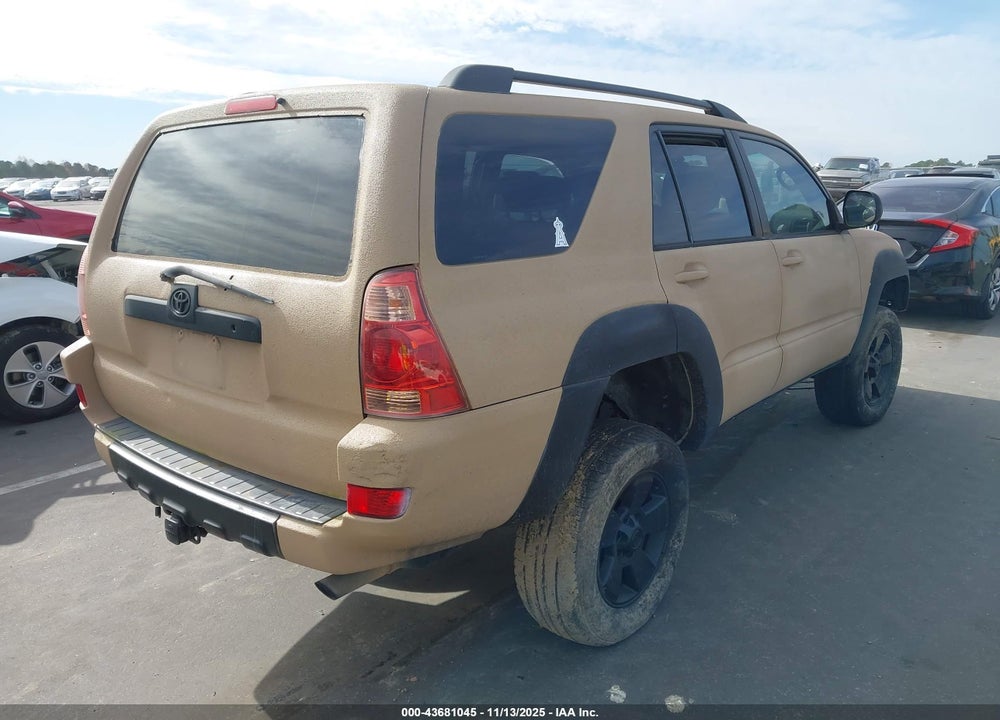 2004 TOYOTA 4RUNNER SR5 V6 VIN: JTEZU14R748012529