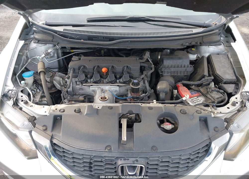 2013 HONDA CIVIC LX VIN: 19XFB2F51DE287140