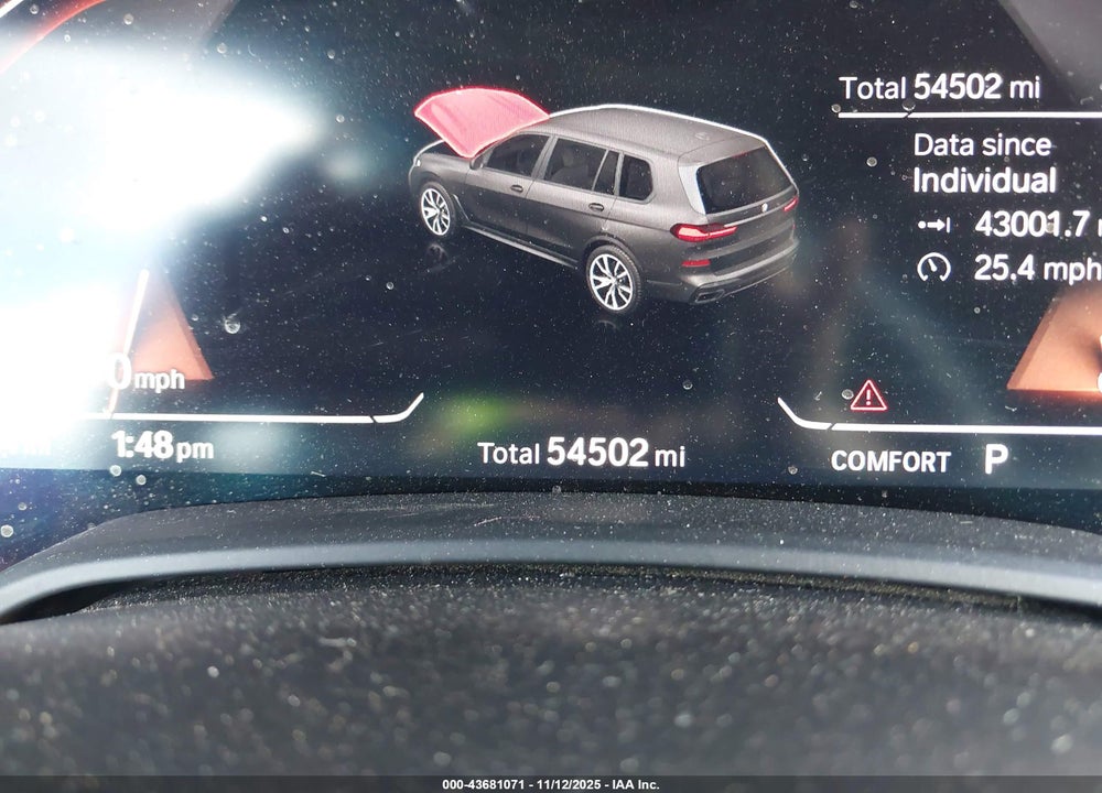 2022 BMW X7 XDRIVE40I VIN: 5UXCW2C02N9K60324