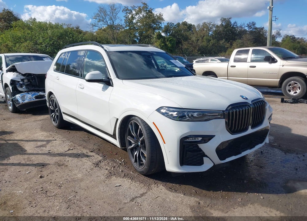 2022 BMW X7 XDRIVE40I VIN: 5UXCW2C02N9K60324