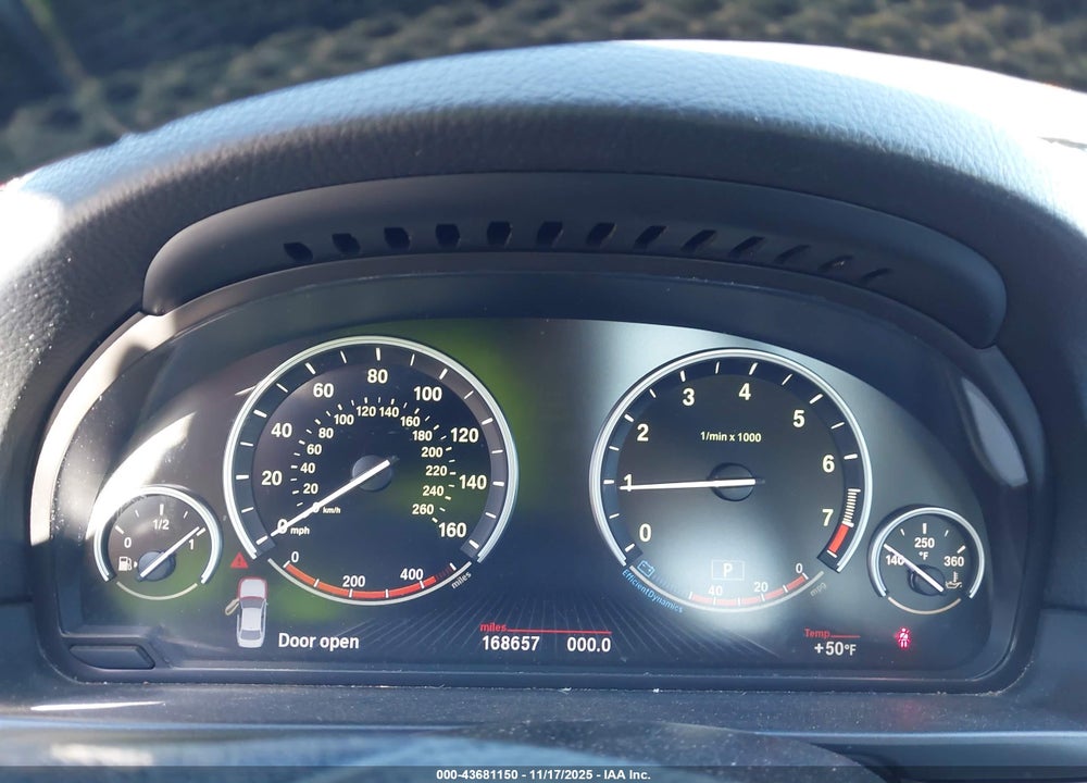 2013 BMW 528I XDRIVE VIN: WBAXH5C5XDDW15498