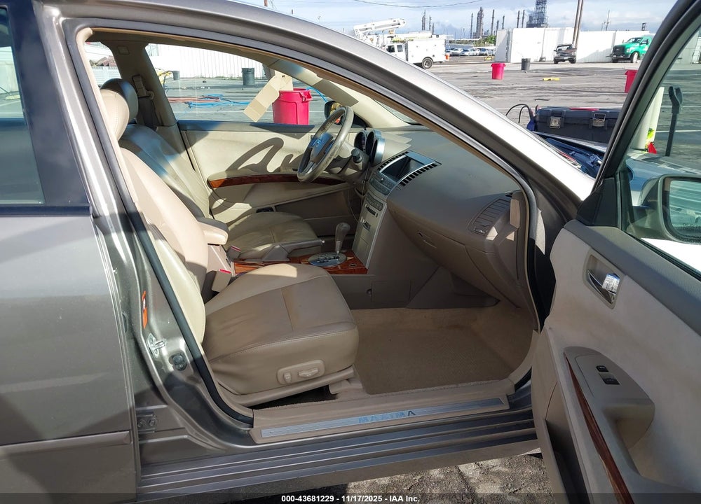 2006 NISSAN MAXIMA 3.5 SL VIN: 1N4BA41E86C812621