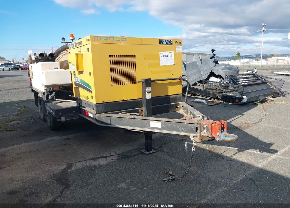 2019 VERMEER LP573XDT VACUUM TRAILER VIN: 5HZJ16234KK002015