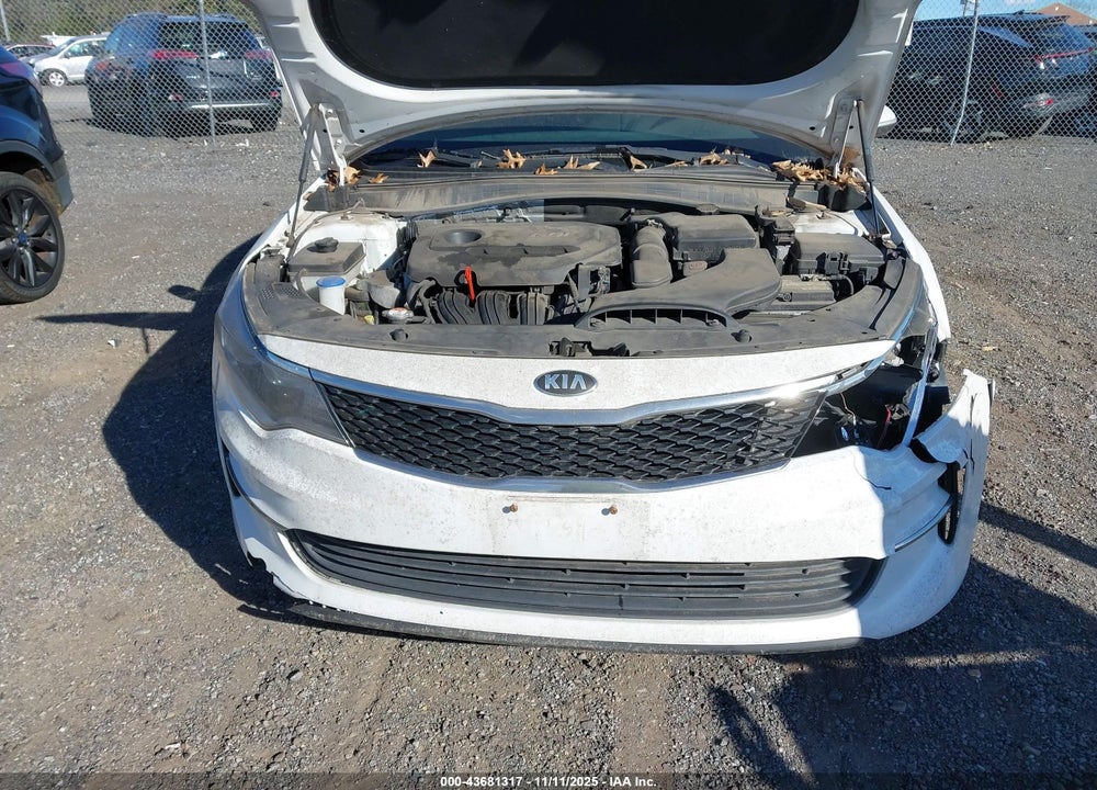 2016 KIA OPTIMA LX VIN: 5XXGT4L30GG046875