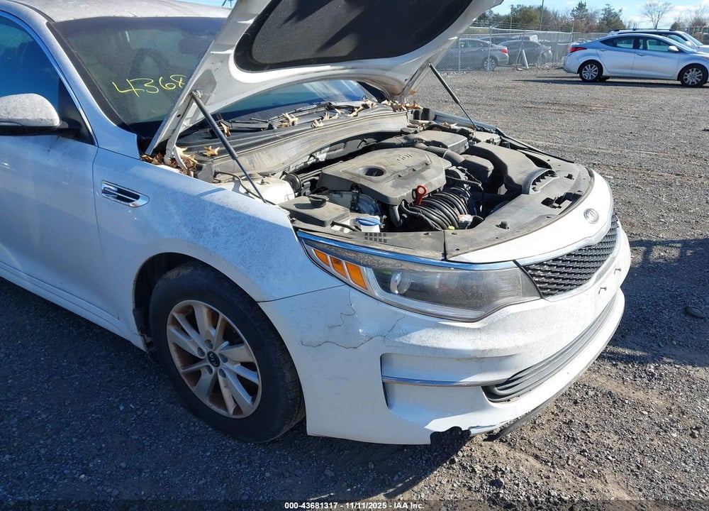 2016 KIA OPTIMA LX VIN: 5XXGT4L30GG046875