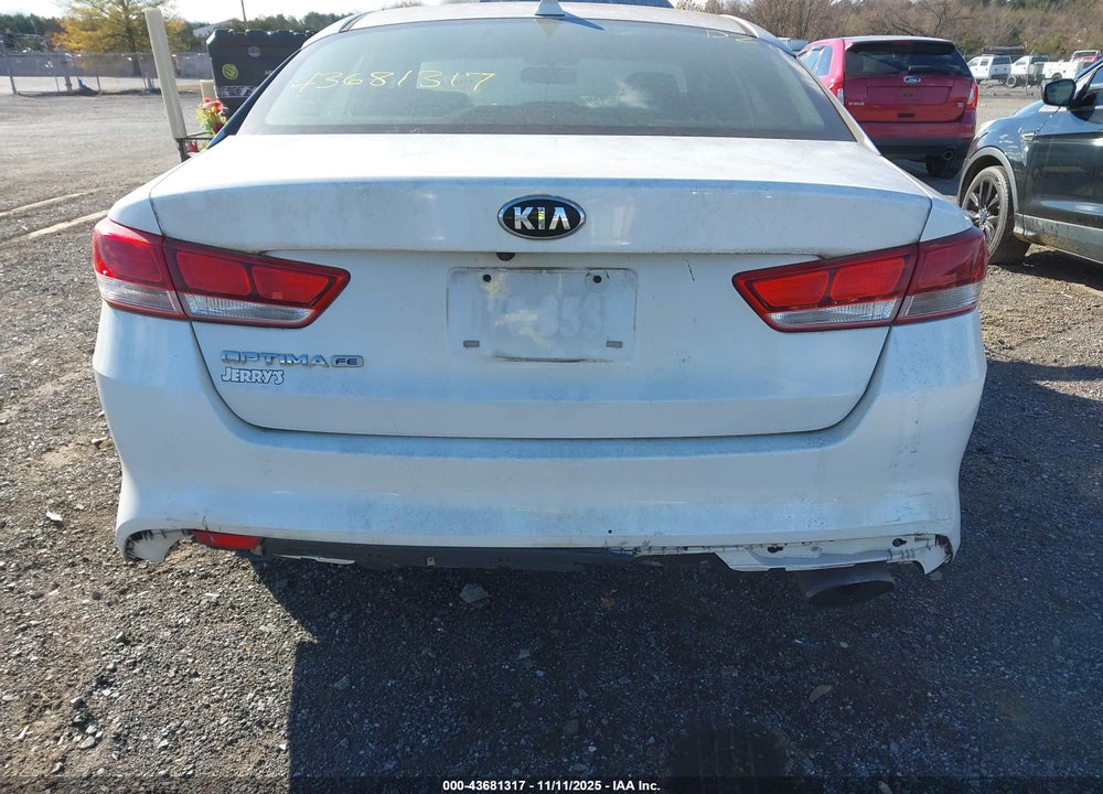 2016 KIA OPTIMA LX VIN: 5XXGT4L30GG046875
