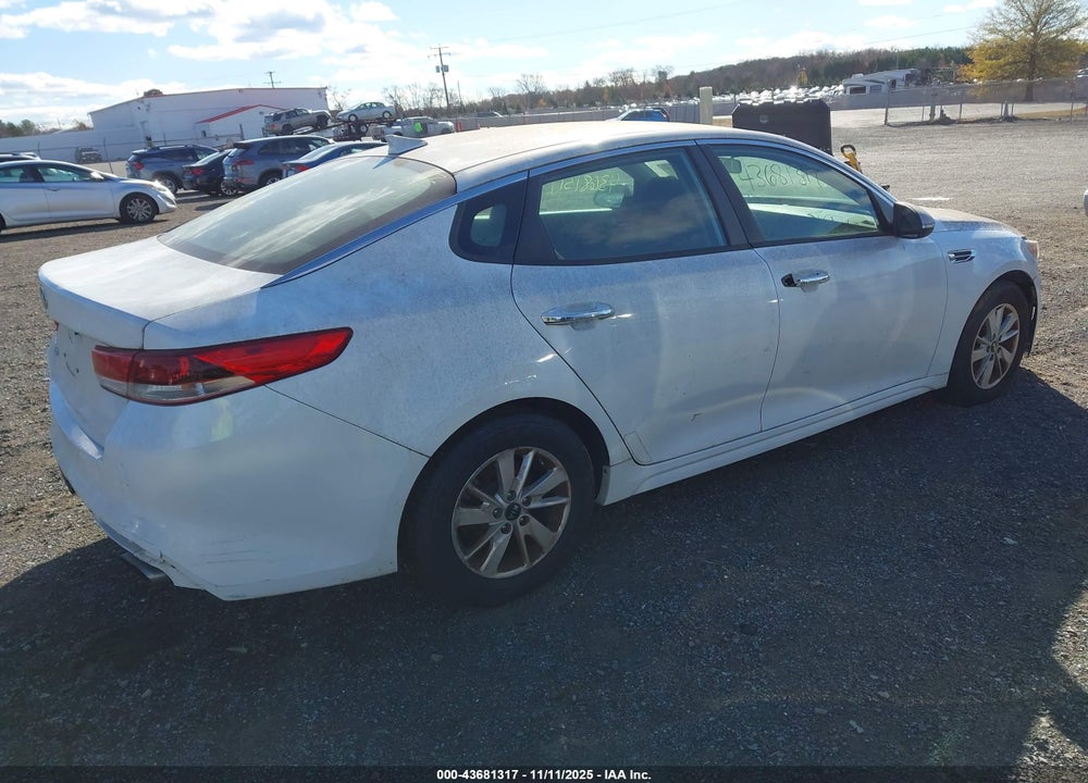 2016 KIA OPTIMA LX VIN: 5XXGT4L30GG046875