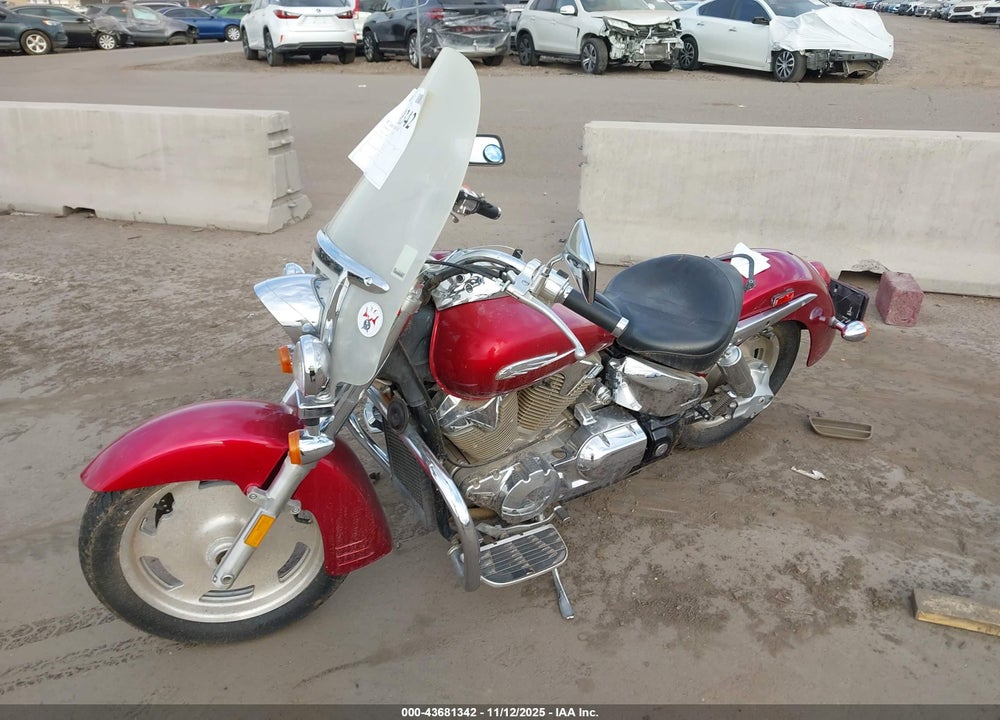 2005 HONDA VTX1300 R VIN: 1HFSC52325A203046