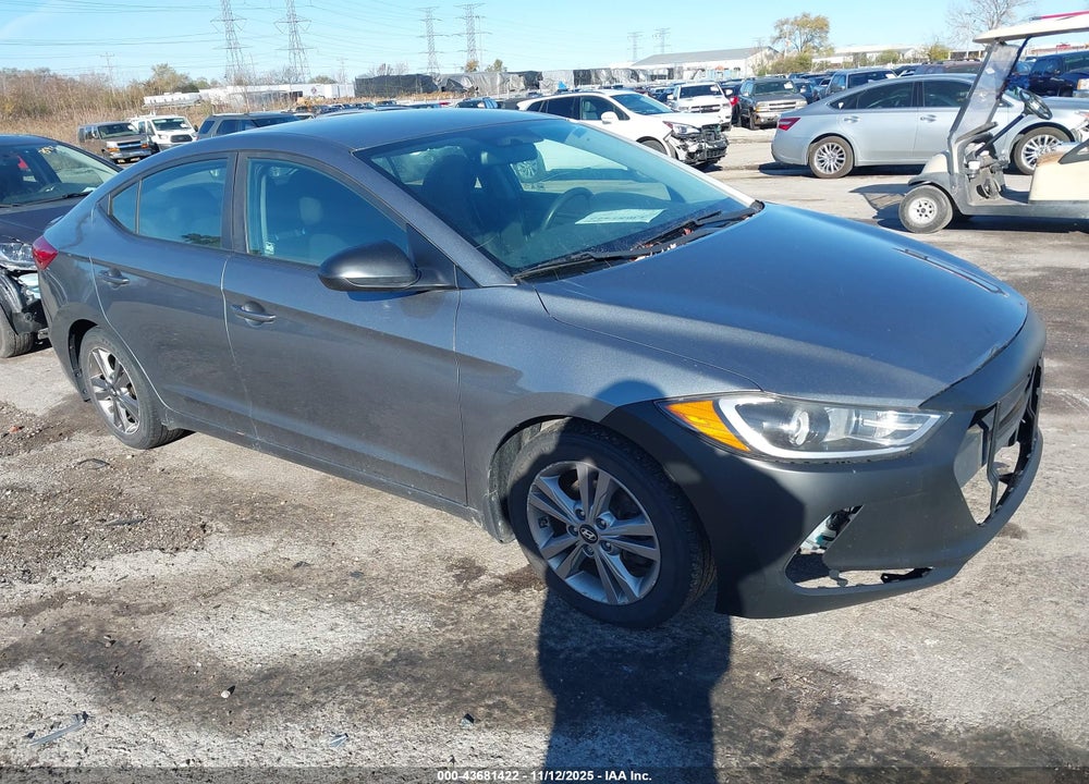 2018 HYUNDAI ELANTRA SEL VIN: KMHD84LF0JU631323