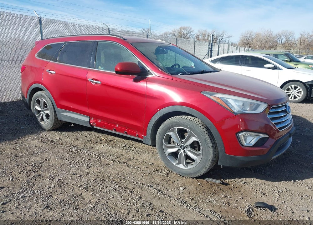 2015 HYUNDAI SANTA FE GLS VIN: KM8SMDHF8FU090475