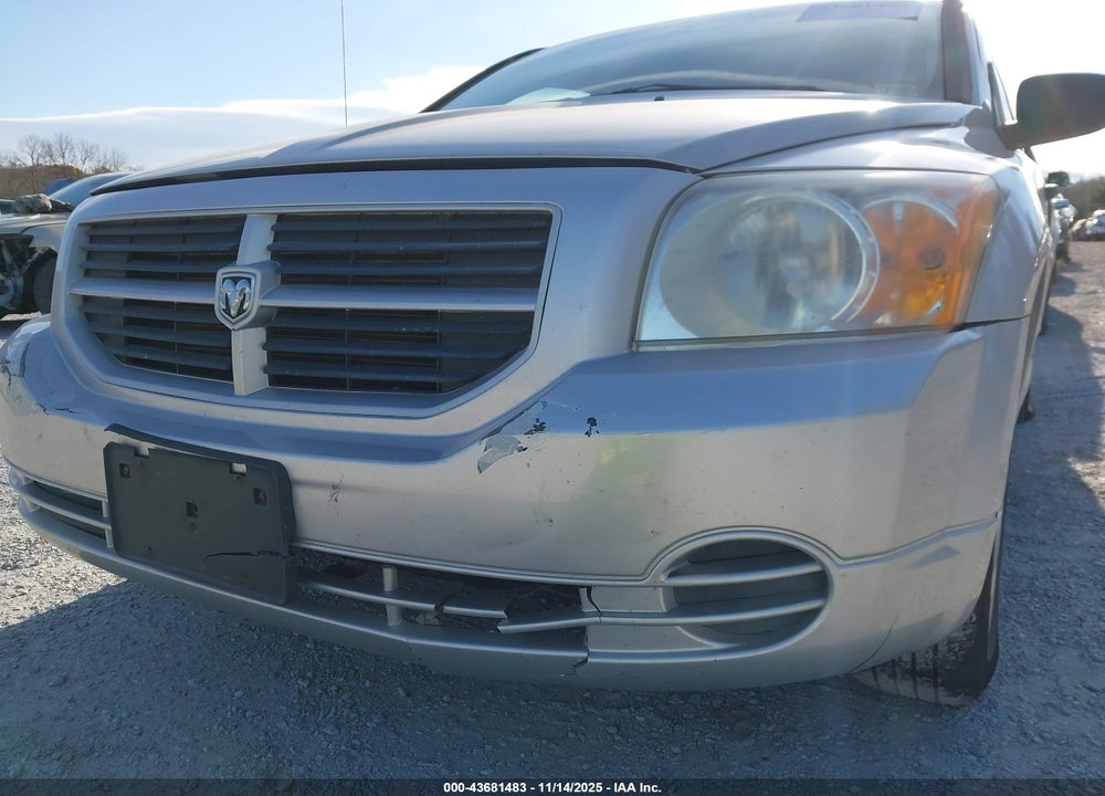 2007 DODGE CALIBER VIN: 1B3HB28B77D511613