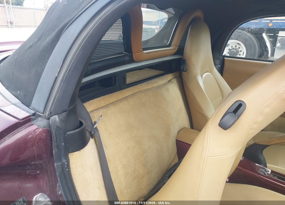 2004 PORSCHE BOXSTER VIN: WP0CA29864U621076