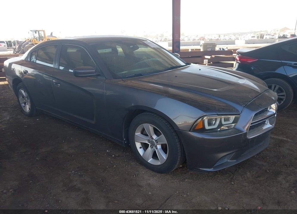 2013 DODGE CHARGER SE VIN: 2C3CDXBG9DH542322