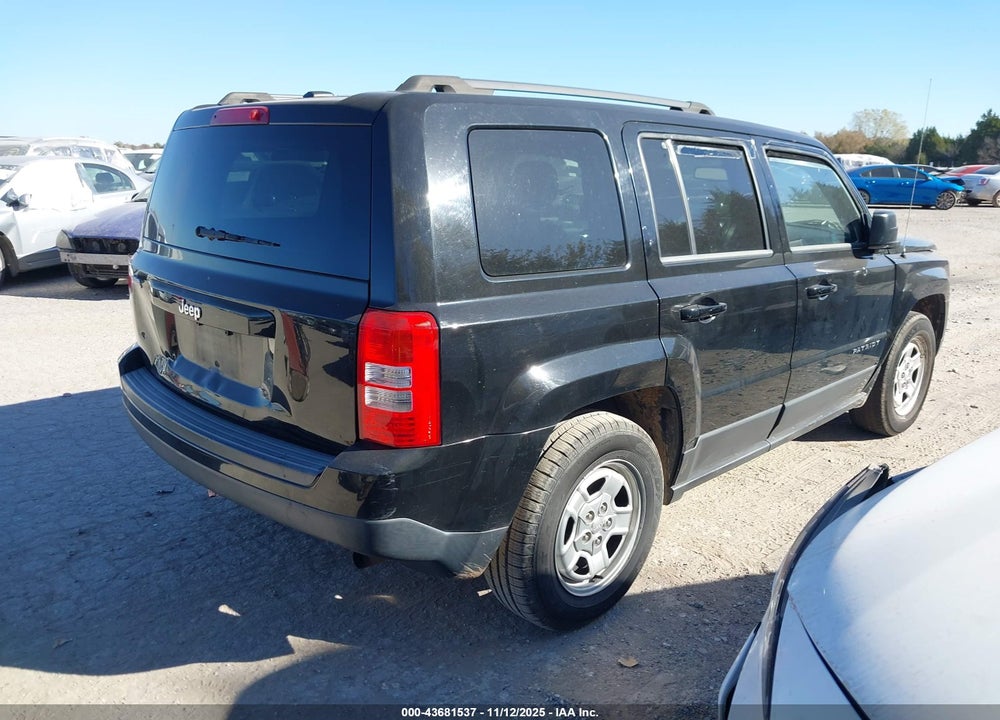 2015 JEEP PATRIOT SPORT VIN: 1C4NJPBB7FD388033