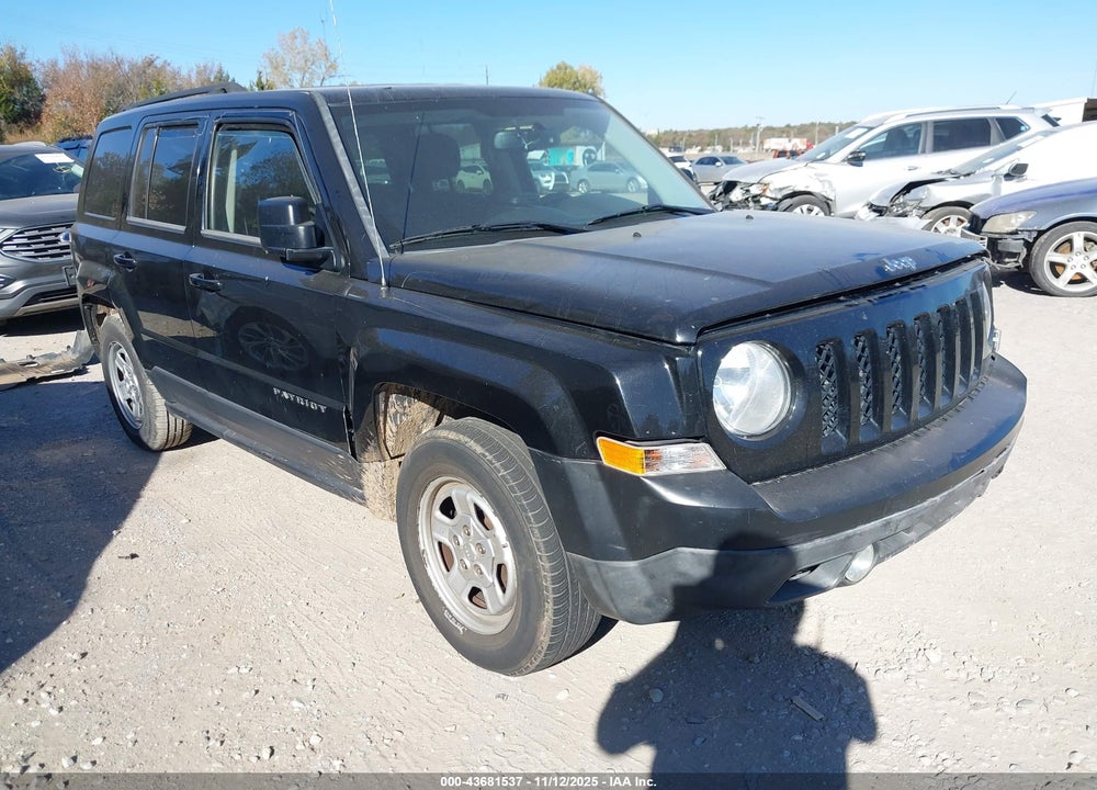 2015 JEEP PATRIOT SPORT VIN: 1C4NJPBB7FD388033