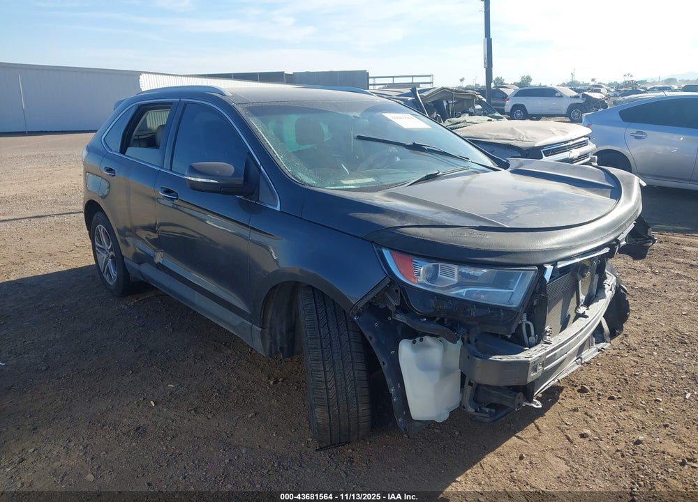 2015 FORD EDGE TITANIUM VIN: 2FMTK3K83FBB39120