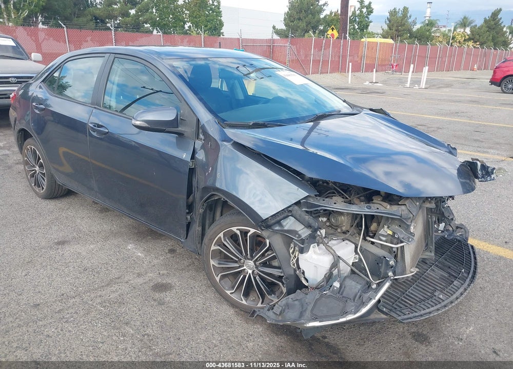 2016 TOYOTA COROLLA S PLUS VIN: 2T1BURHE5GC634986